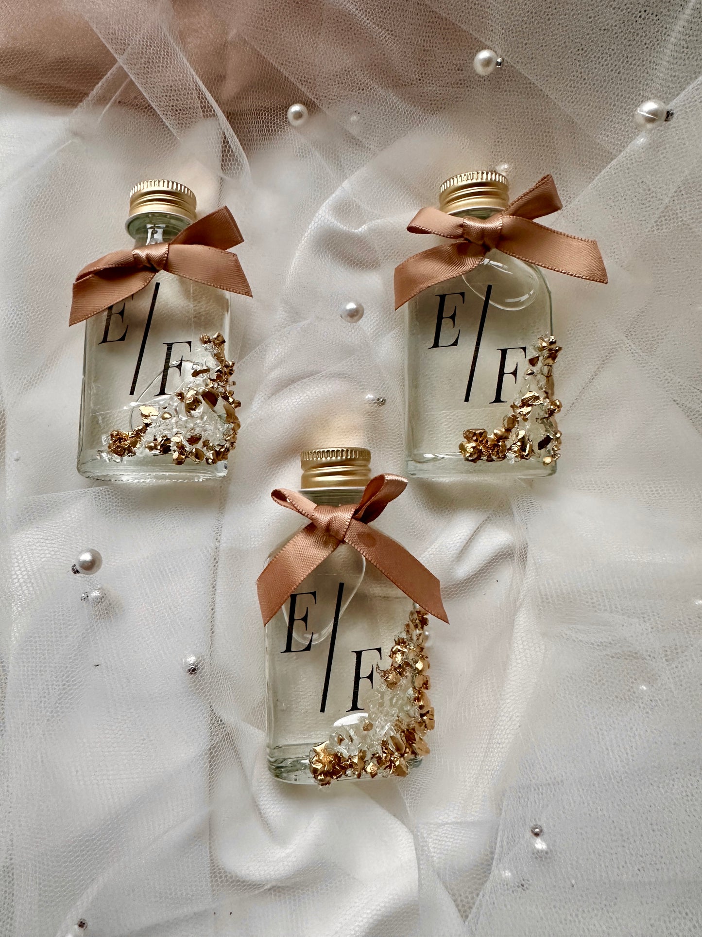 Kolonya Gastgeschenk / Kölnisch Wasser personalisiert / kolonya sisesi / Steine