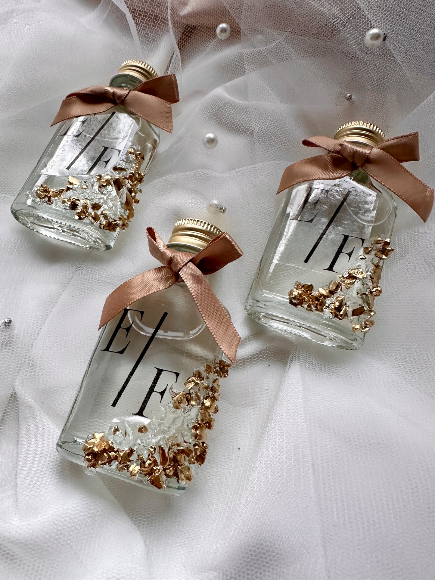 Kolonya Gastgeschenk / Kölnisch Wasser personalisiert / kolonya sisesi / Steine