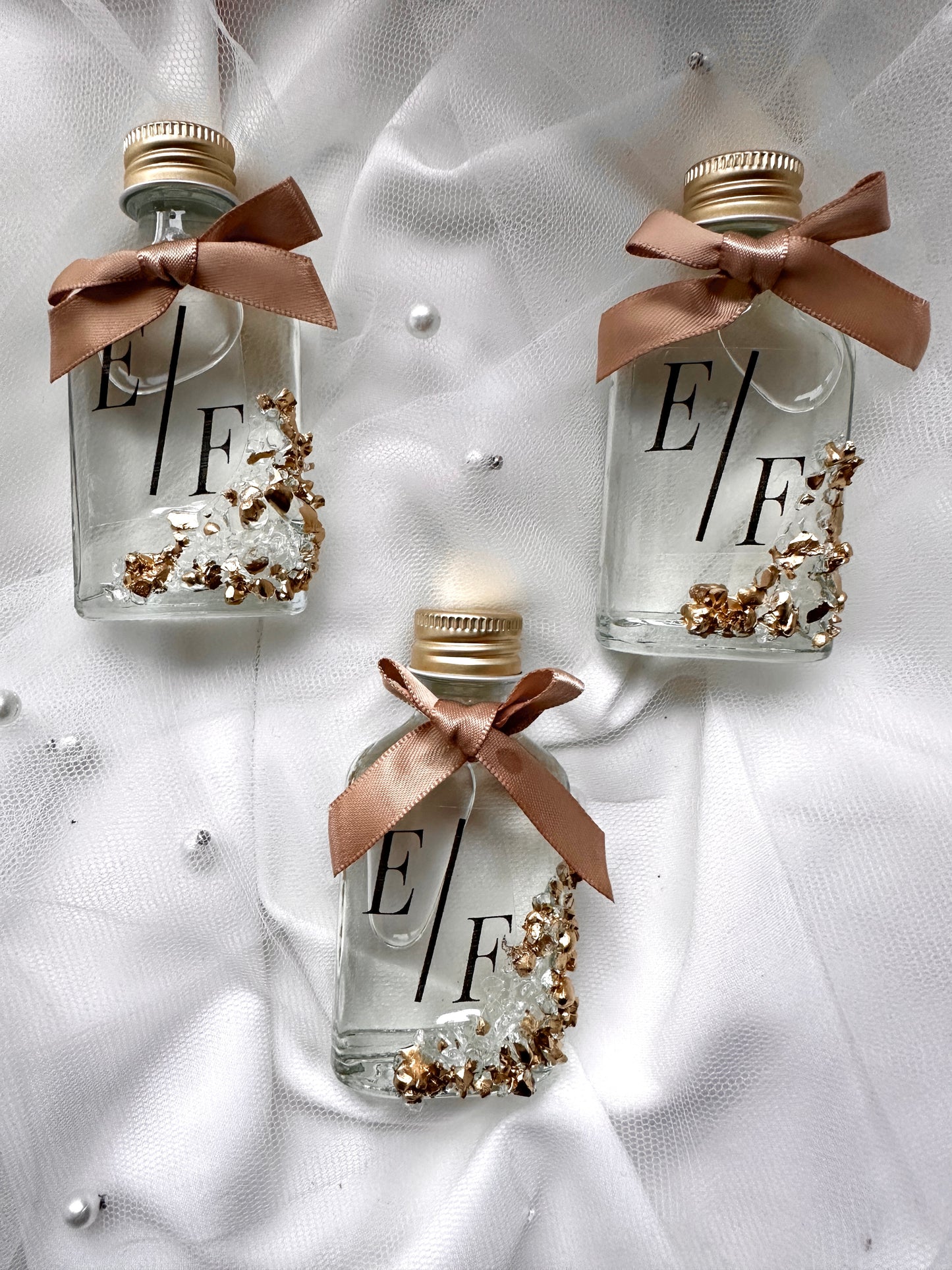 Kolonya Gastgeschenk / Kölnisch Wasser personalisiert / kolonya sisesi / Steine