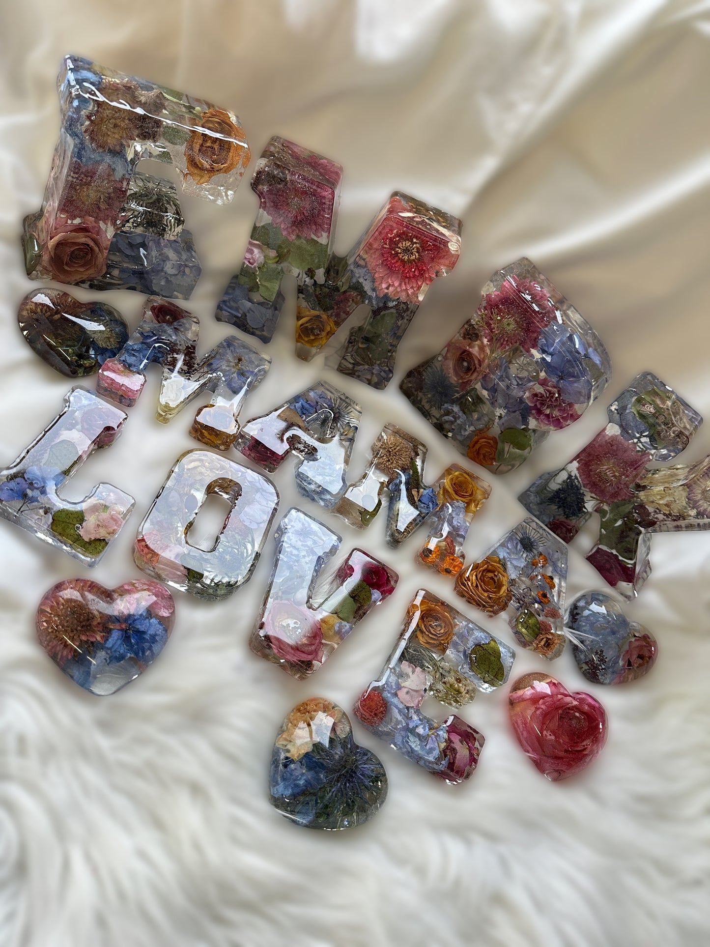 Brautstrauß Buchstabe