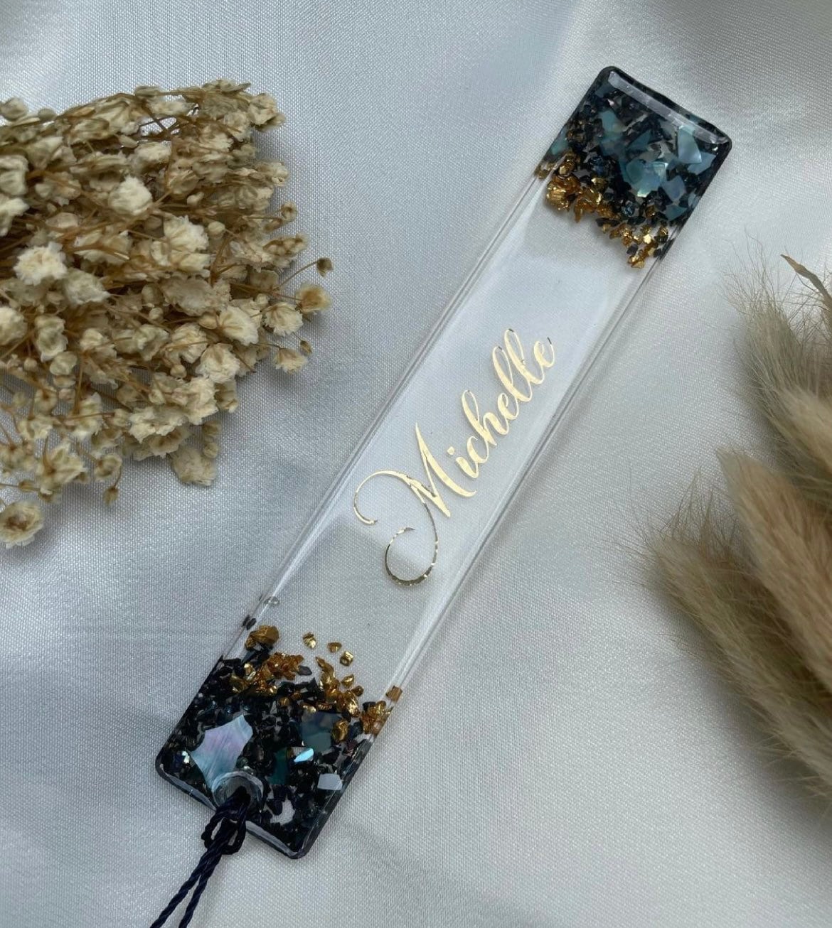 Lesezeichen aus Resin Personalisiert