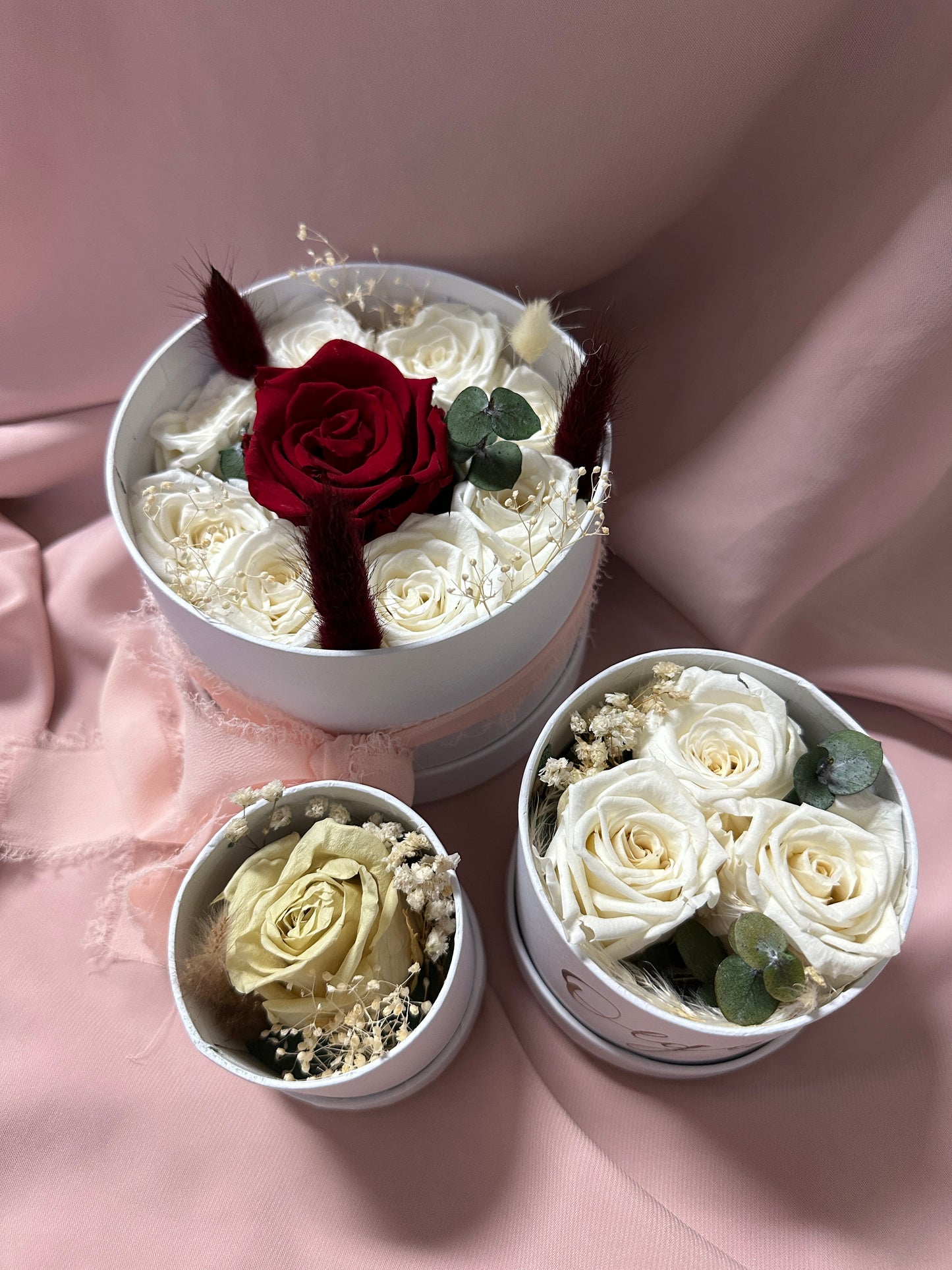 Personalisierte Infinity Rose Box