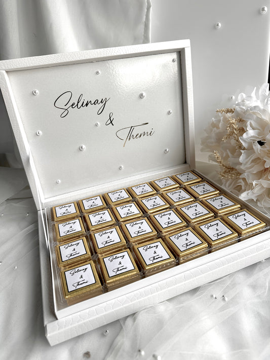 Gastgeschenke Schokoladen personalisiert