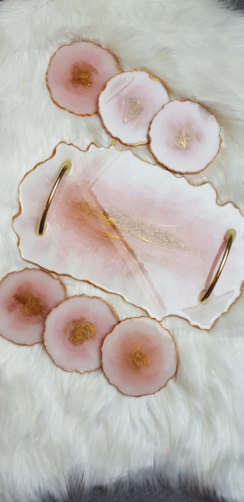 Agate Set Rose