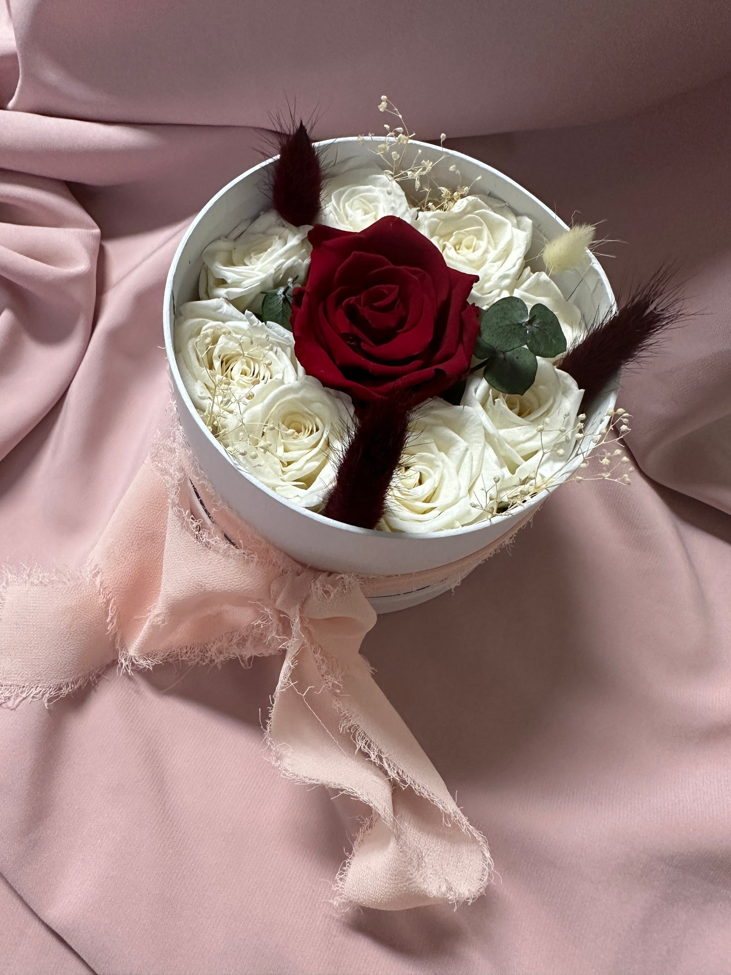 Personalisierte Infinity Rose Box