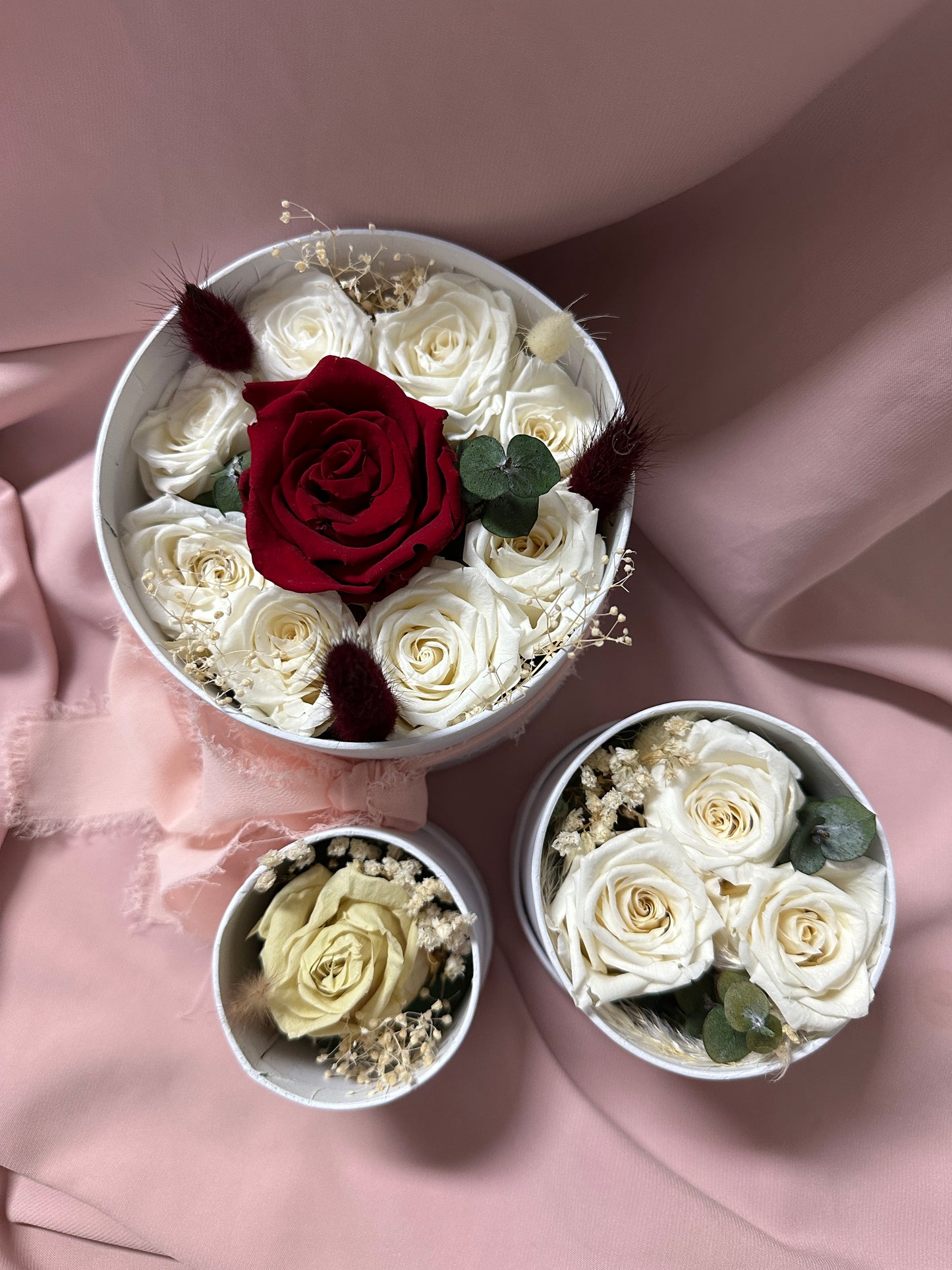 Personalisierte Infinity Rose Box